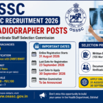 OSSSC Radiographer Recruitment 2026