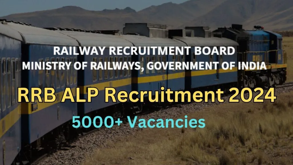 RRB ALP RECRUITMENT 2024