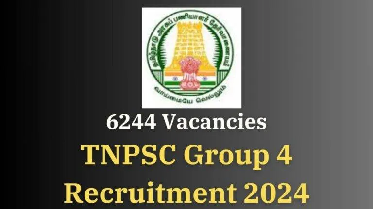 TNPSC Group 4 Recruitment 2024