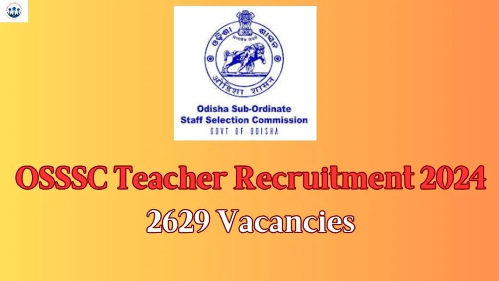OSSSC Teacher Recruitment 2024