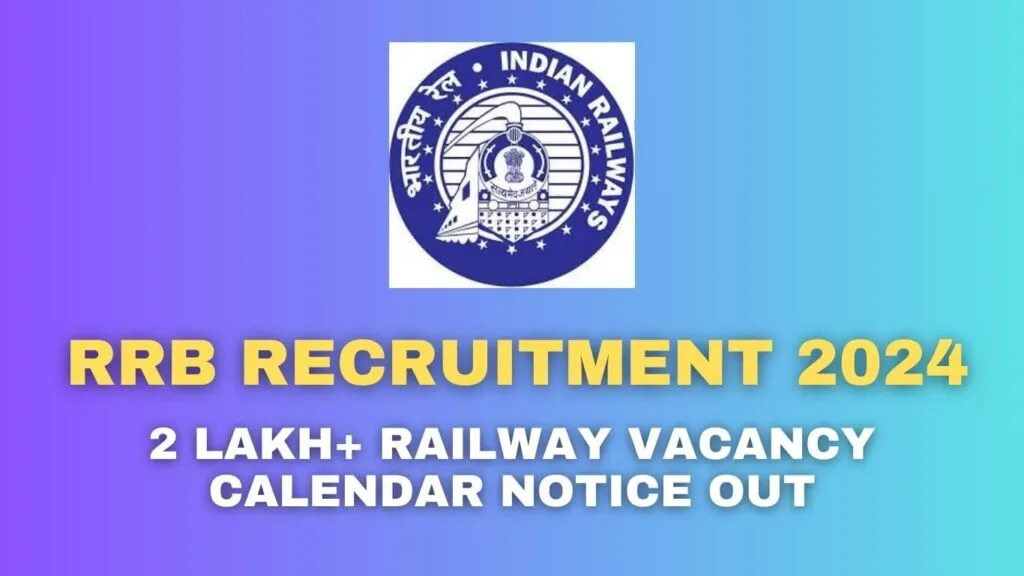 RRB Recruitment 2024
