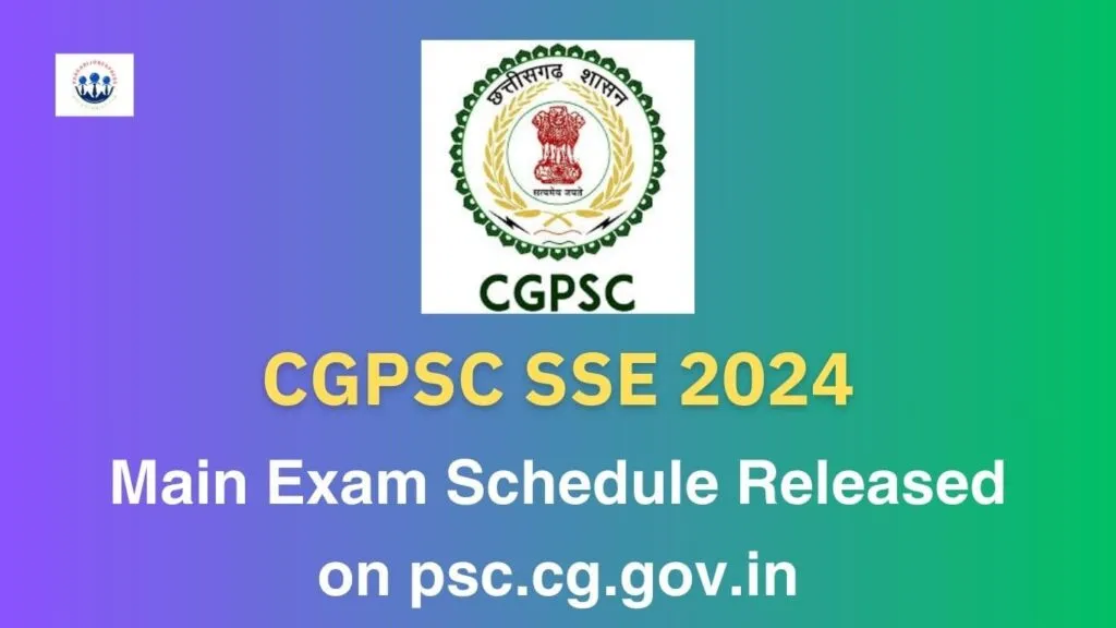 CGPSC SSE 2024