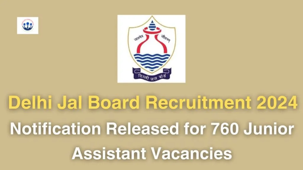 Delhi Jal Board Recruitment 2024