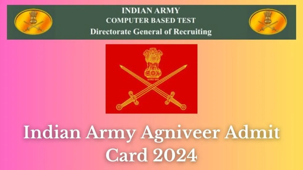 Indian Army Agniveer Admit Card 2024