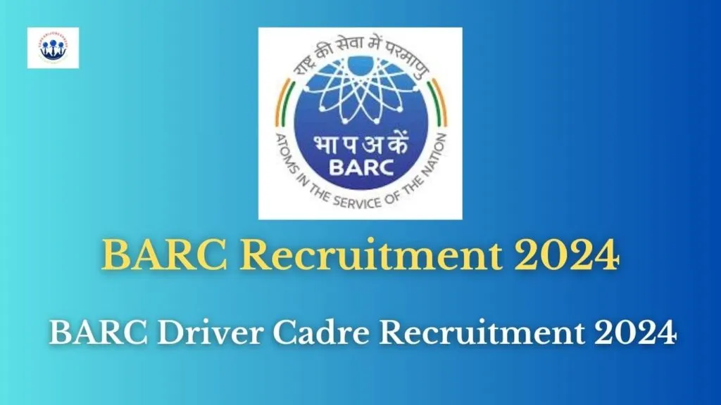 BARC Recruitment 2024