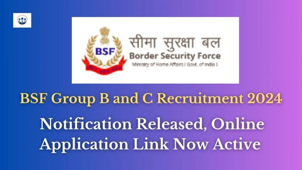 BSF Group B and C Recruitment 2024