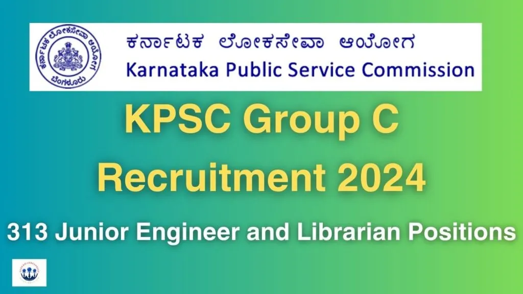 KPSC Group C Recruitment 2024