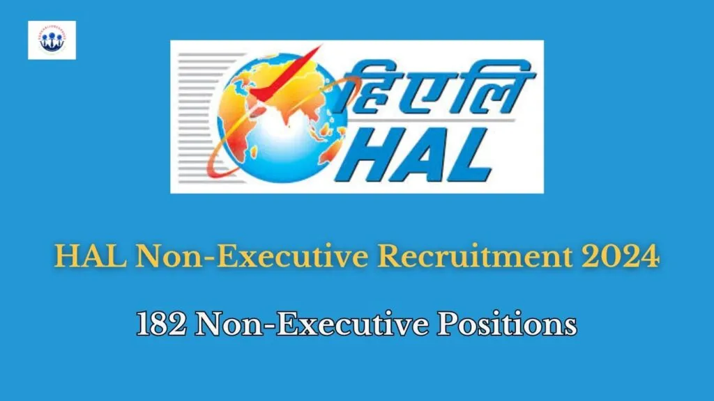 HAL Non-Executive Recruitment 2024
