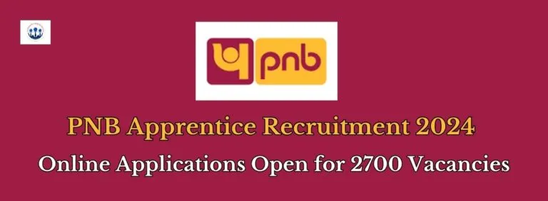 PNB Apprentice Recruitment 2024
