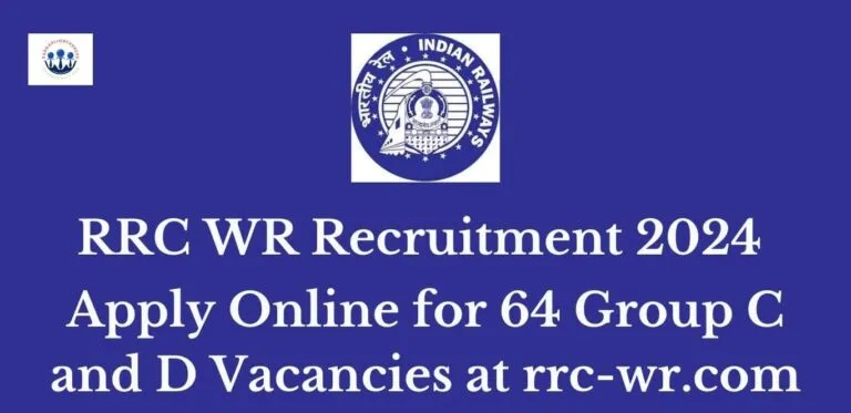 RRC WR Recruitment 2024
