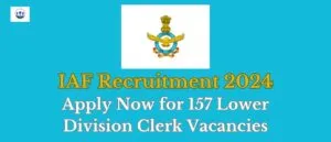 IAF Recruitment 2024