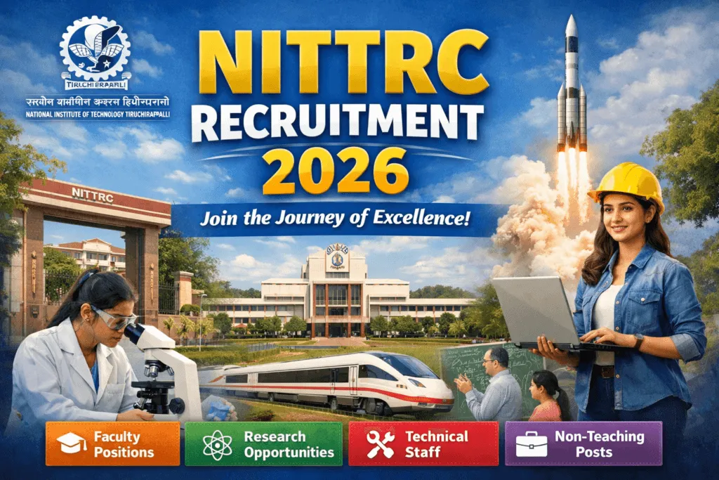 NITTRC Recruitment 2026